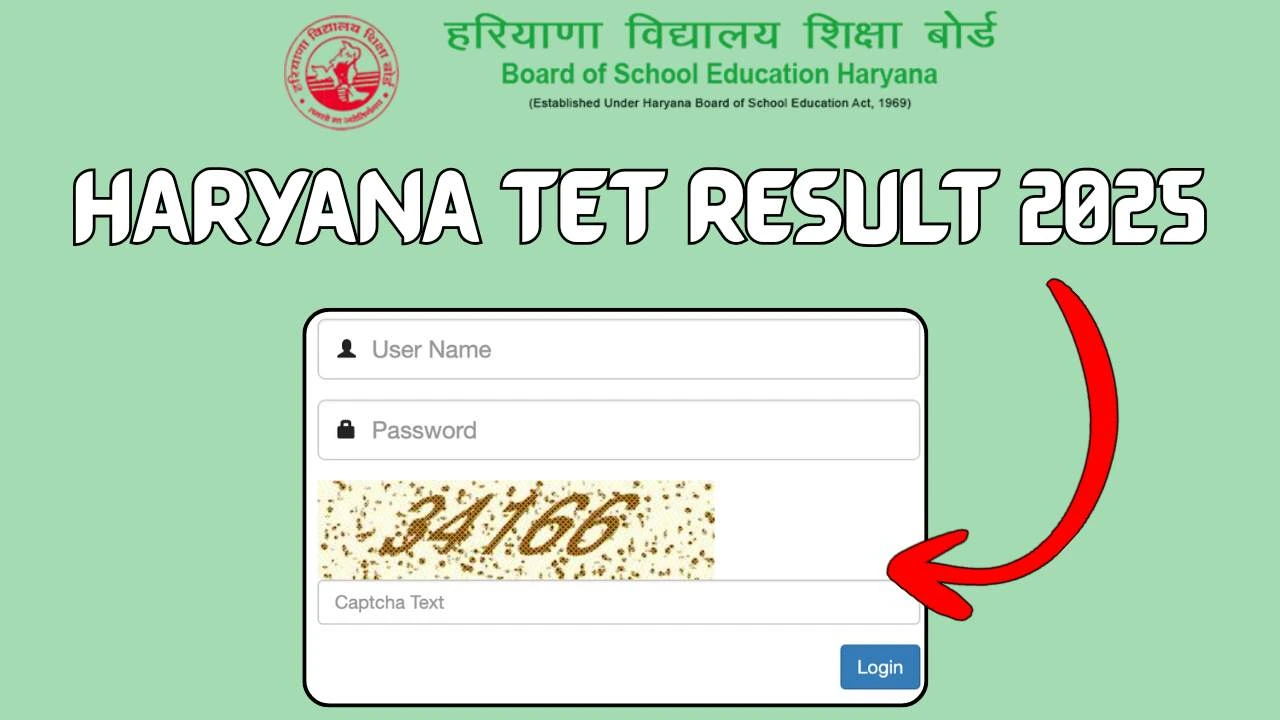 Haryana TET Result 2025
